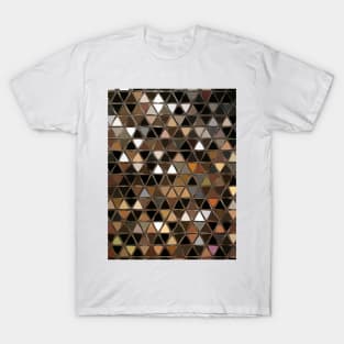 TRIANGULAR NAİL PATTERN T-Shirt